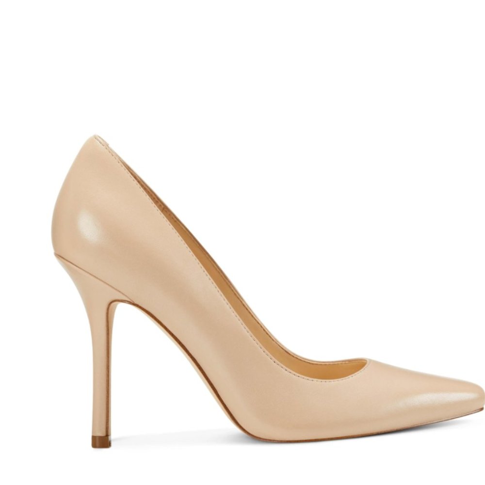 NINE WEST Nude Pumps